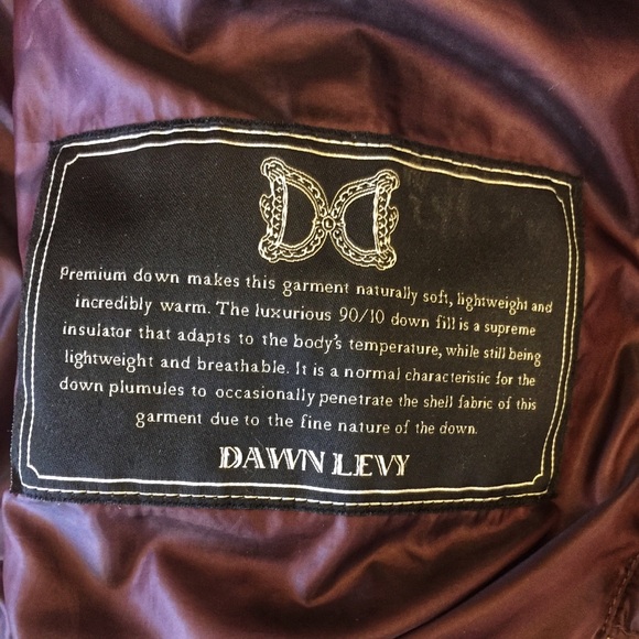 Dawn Levy Harlow Puffer Jacket Coat Small Luxe - Picture 5 of 8